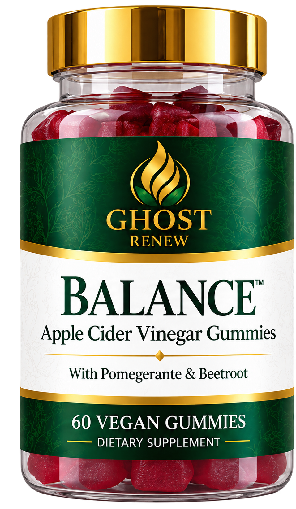 Ghost Renew Balance Apple Cider Vinegar Gummies