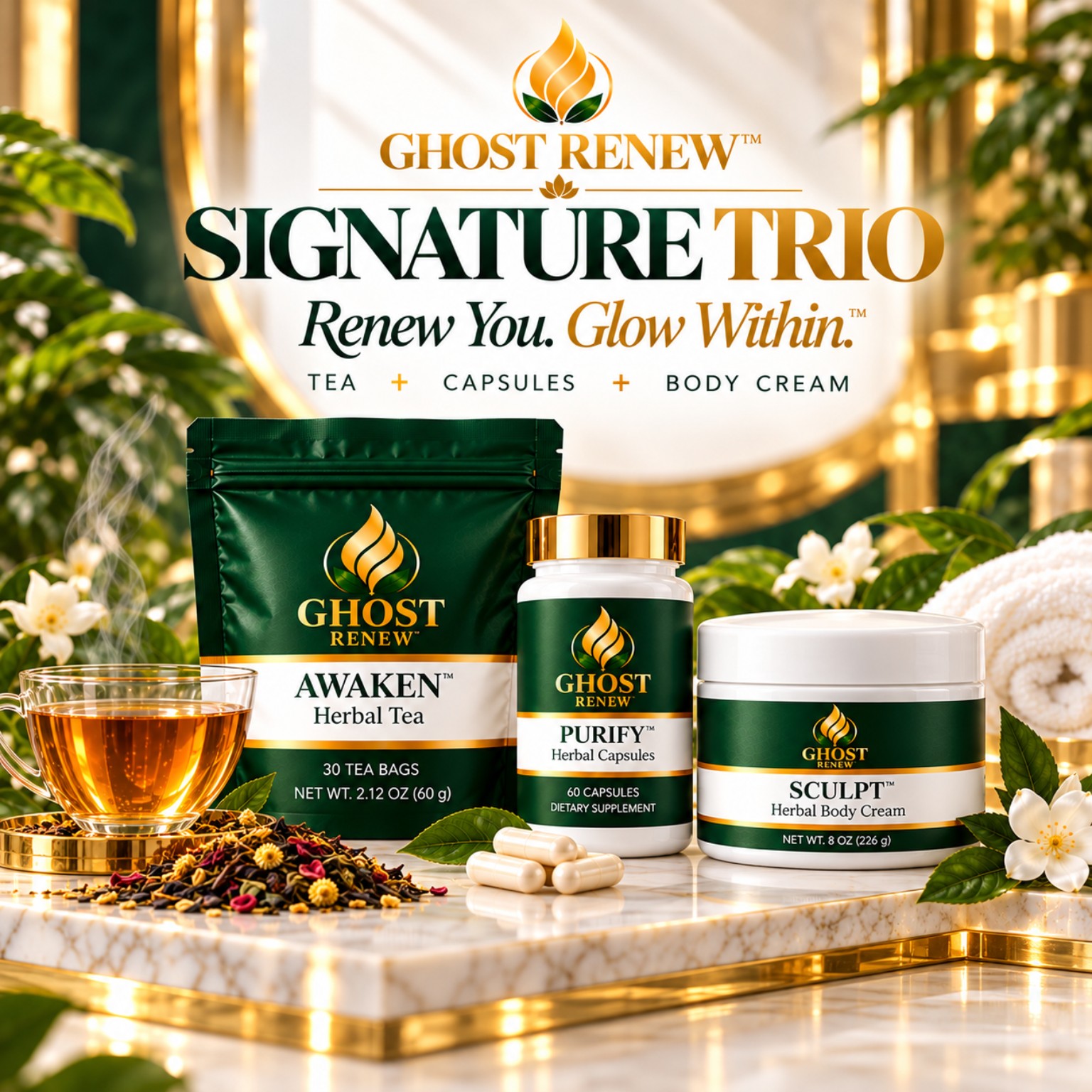 Ghost Renew Signature Trio